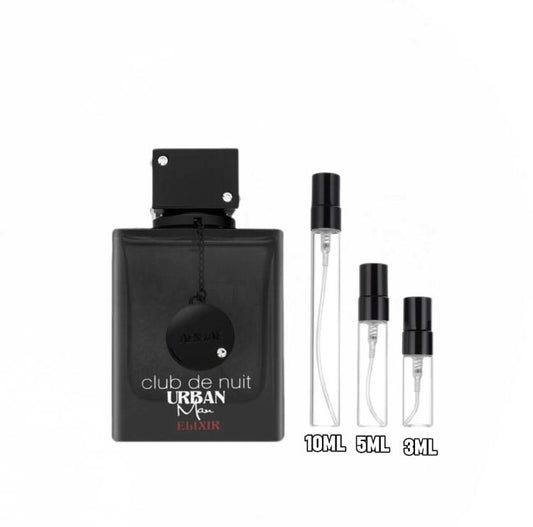 Club de Nuit Urban Man Elixir Samples